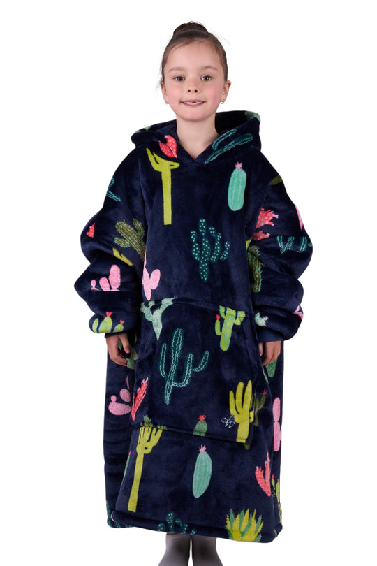 Pure Western - Kids Cactus Snuggle Hoodie