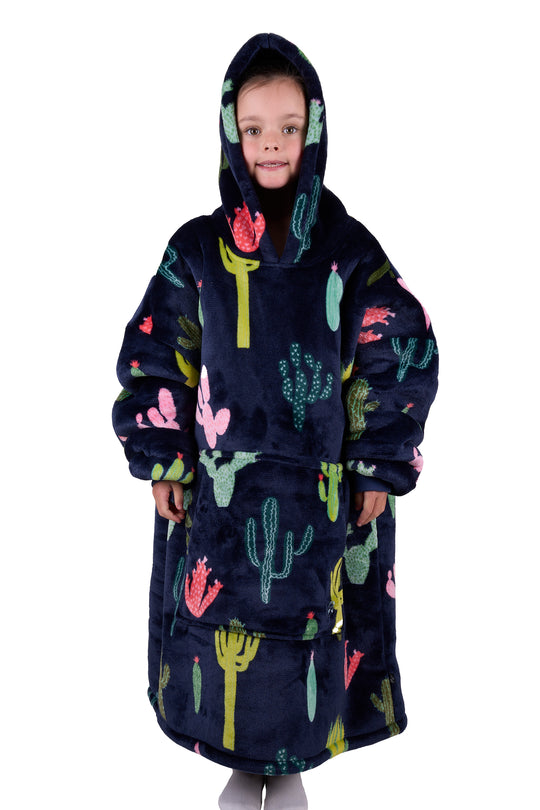 Pure Western - Kids Cactus Snuggle Hoodie