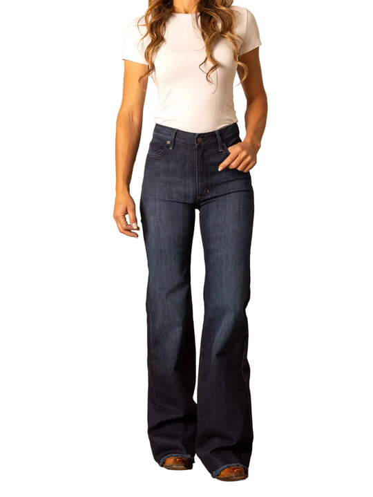 Kimes Ranch - Olivia Dark Wash Wide Leg Jean