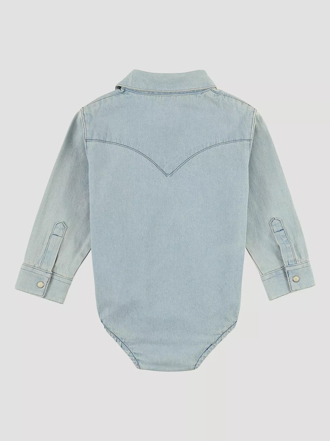 Wrangler - Baby Long Sleeve BodySuit Faded Blue