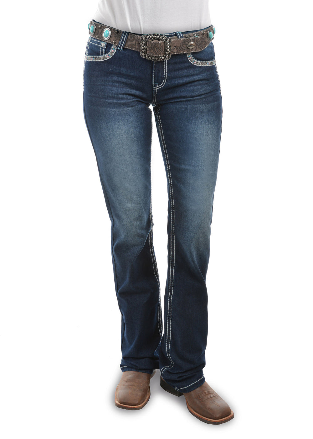 Pure Western - Womens Indiana Boot Cut Jean