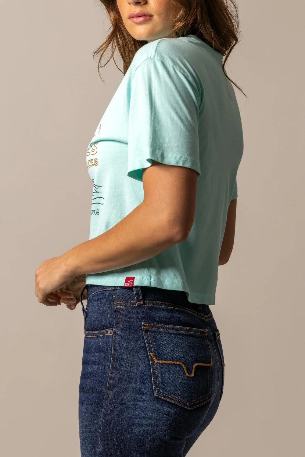 Kimes Ranch - Womens Mint Places Tee