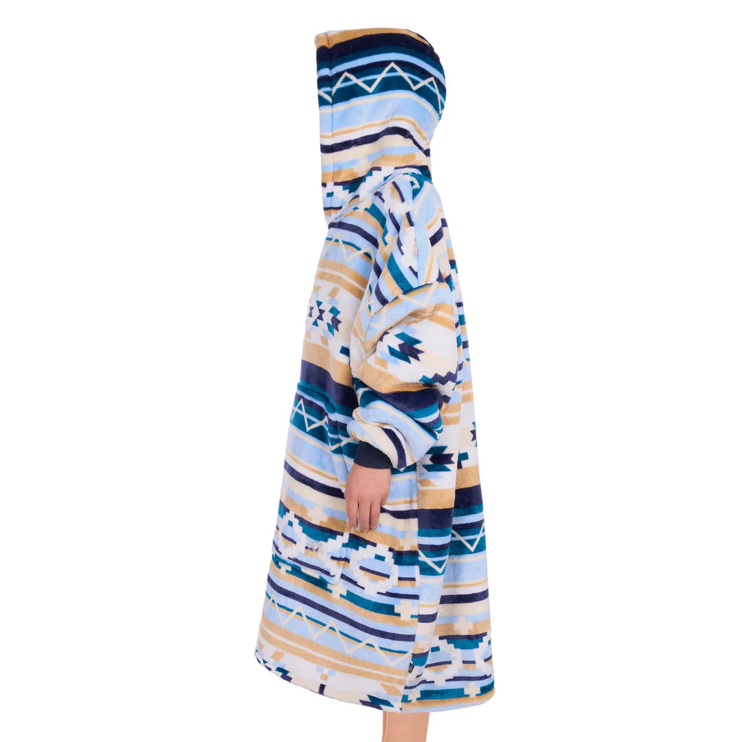 Pure Western - Childrens Aztec Snuggle Hoodie