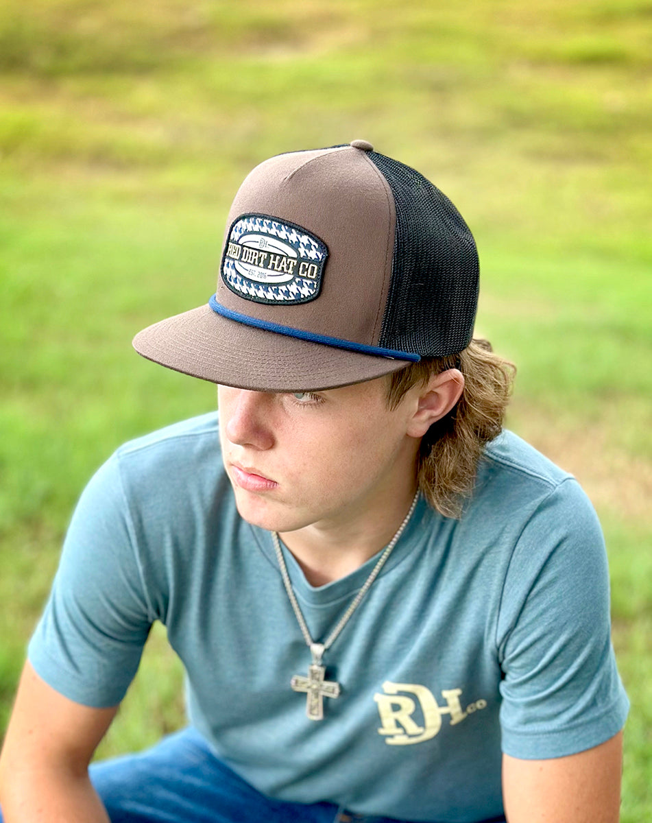 Red Dirt - Hound Brown Black Cap