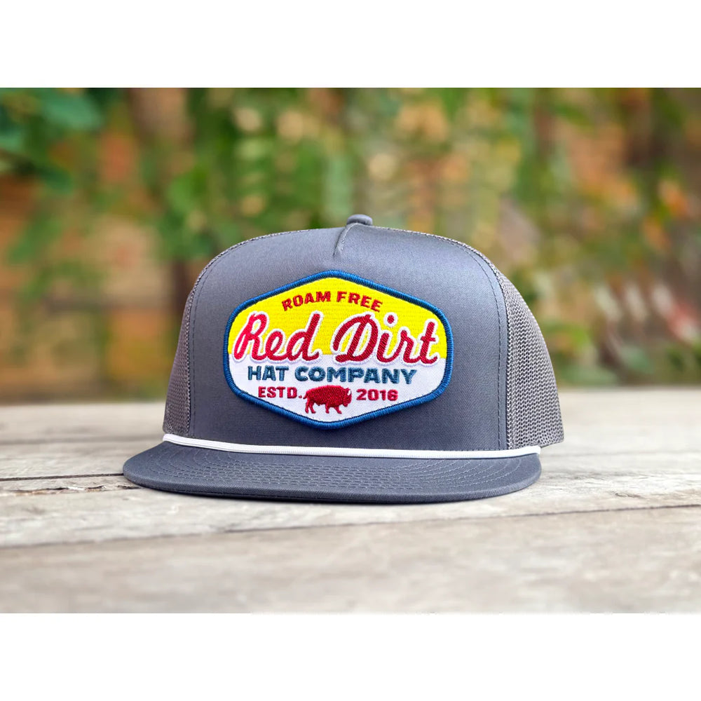 Red Dirt - Grey Old Timer Cap