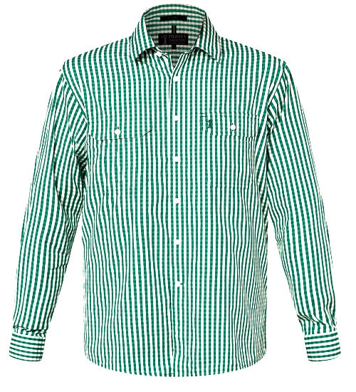 Ritemate - Mens Pilbara Green Check Shirt