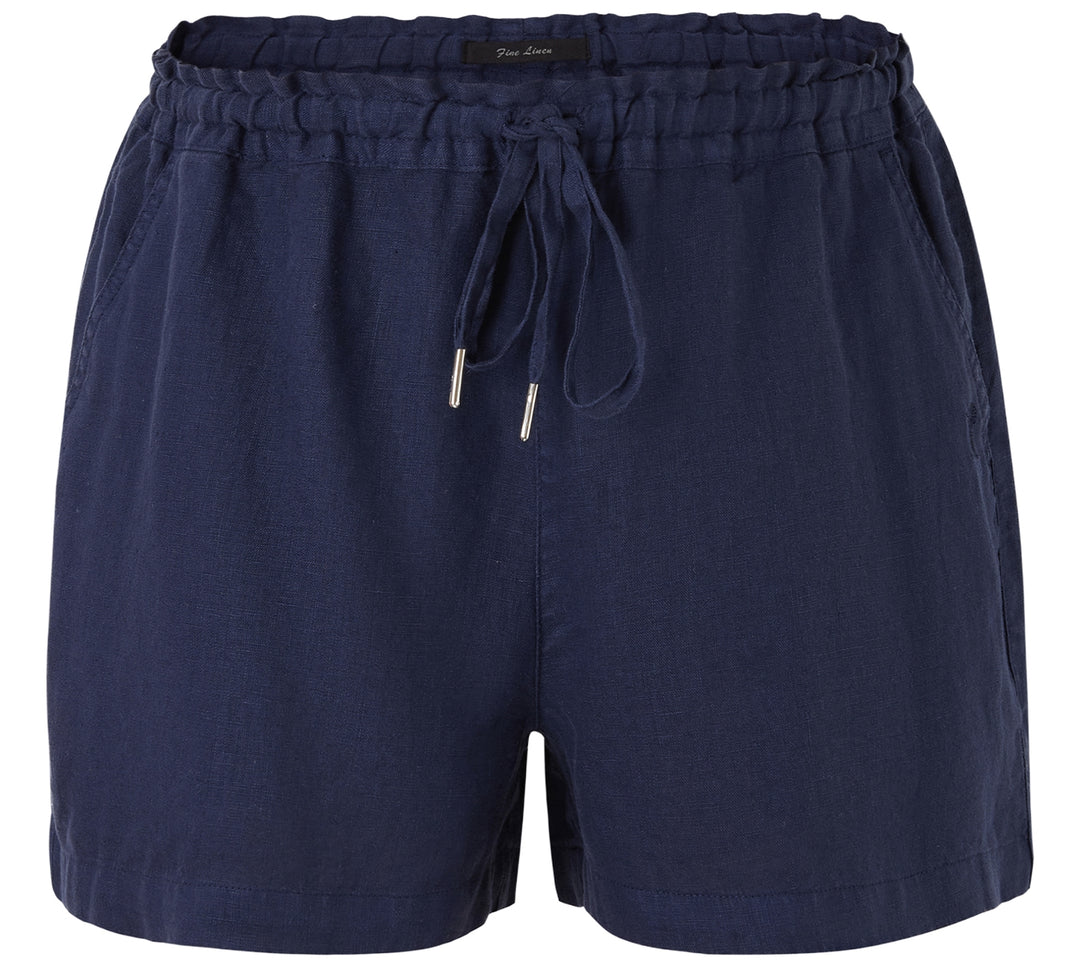 Ritemate - Pilbara Olivia Navy Linen Shorts
