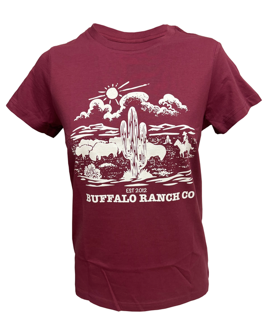 BBWS - Womens Berry Ranch Co Tee