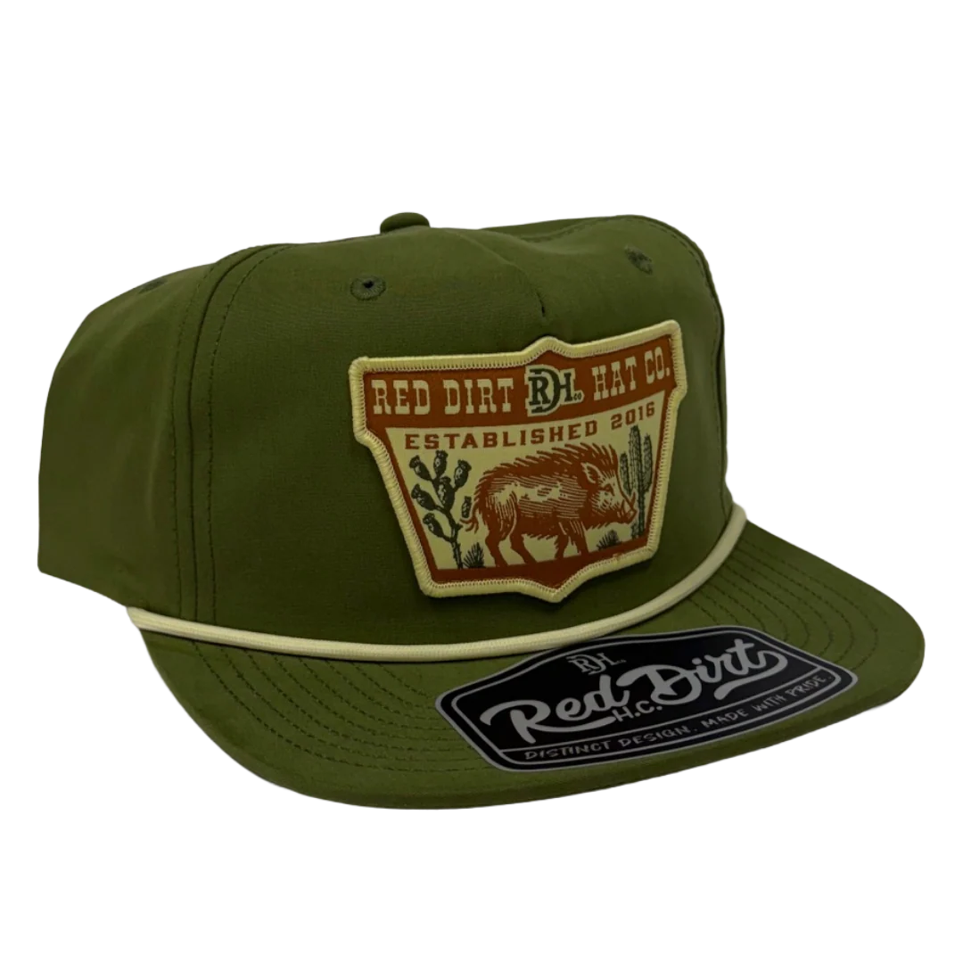 Red Dirt - Green The Hunt Cap