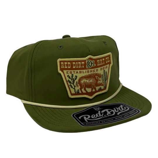 Red Dirt - Green The Hunt Cap