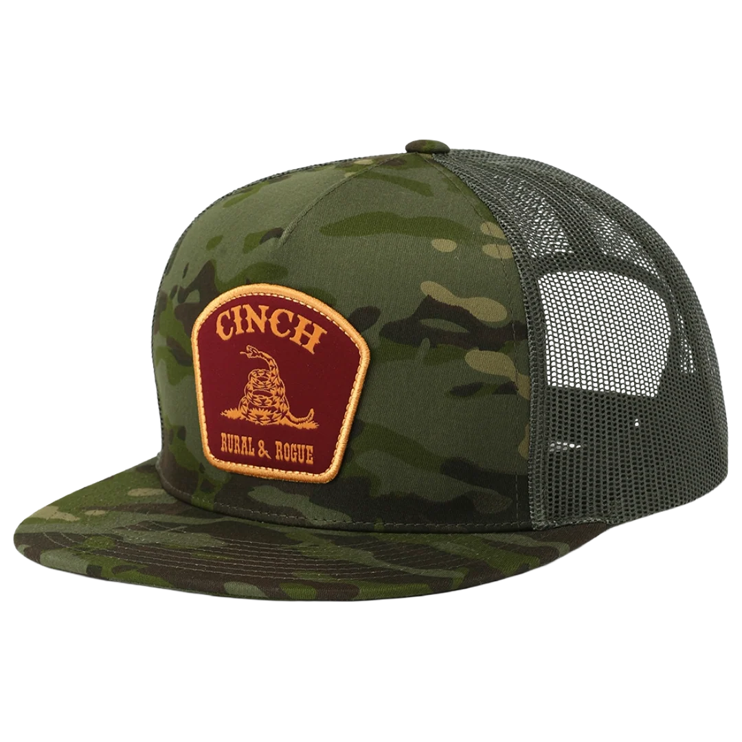 Cinch - Blaze Olive Green Camo Trucker Cap