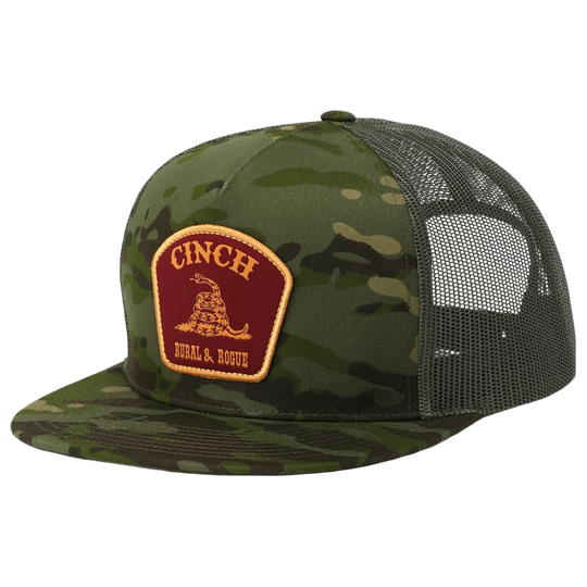 Cinch - Blaze Olive Green Camo Trucker Cap