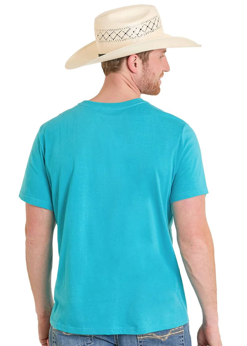 Rock & Roll - Turquoise Ol Son Unisex Tee