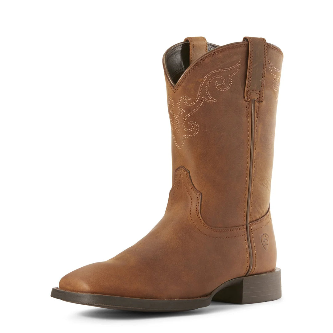 Ariat - Womens Roper Wide Square Toe Western Boot