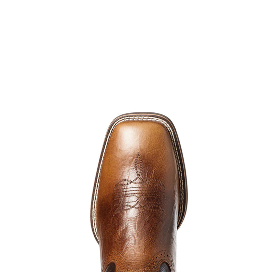 Ariat - Men's Sport Wide Square Toe Boots Peanut Butter/Chaga Brown
