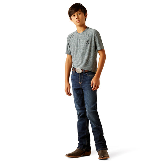Ariat - Boy's B4 Relaxed Boot Cut Rolland Pima