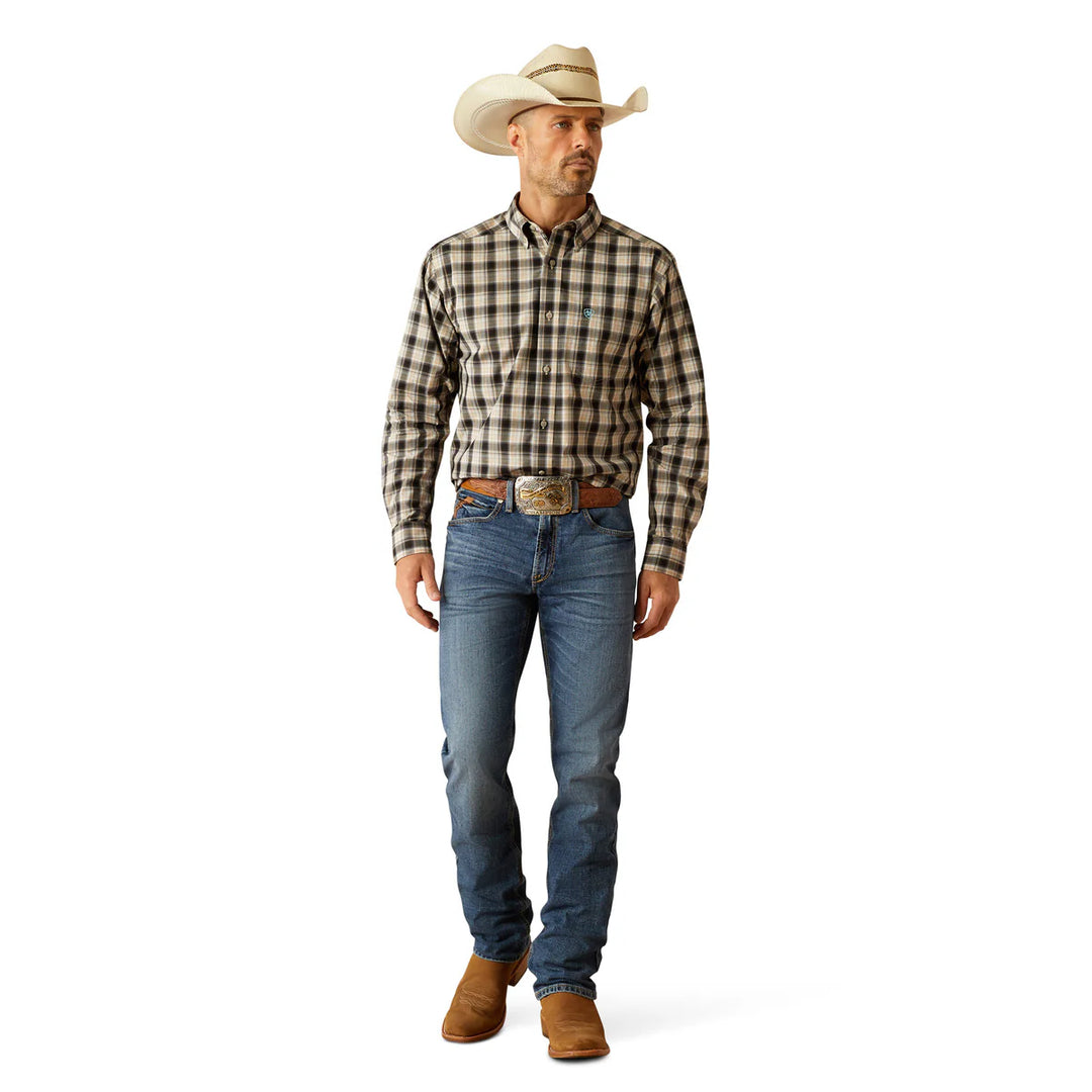 Ariat - Men's Pro Series Black Garrett Classic Fit Shirt