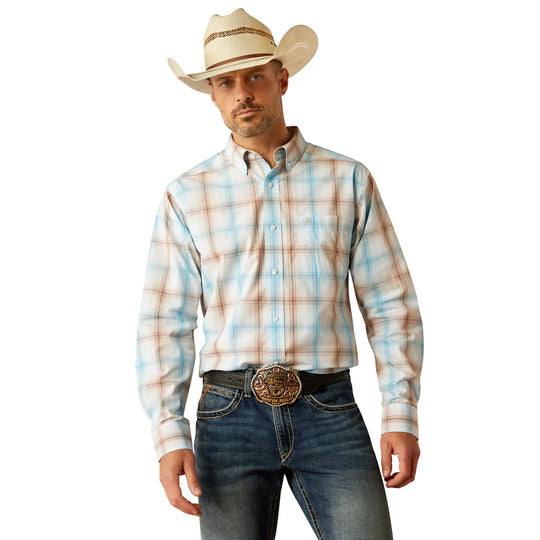 Ariat - Men's Pro Series Grady Brown Classic Fit Shirt