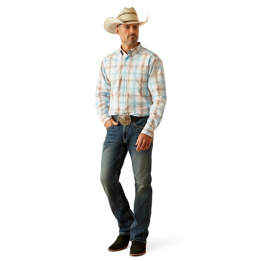 Ariat - Men's Pro Series Grady Brown Classic Fit Shirt