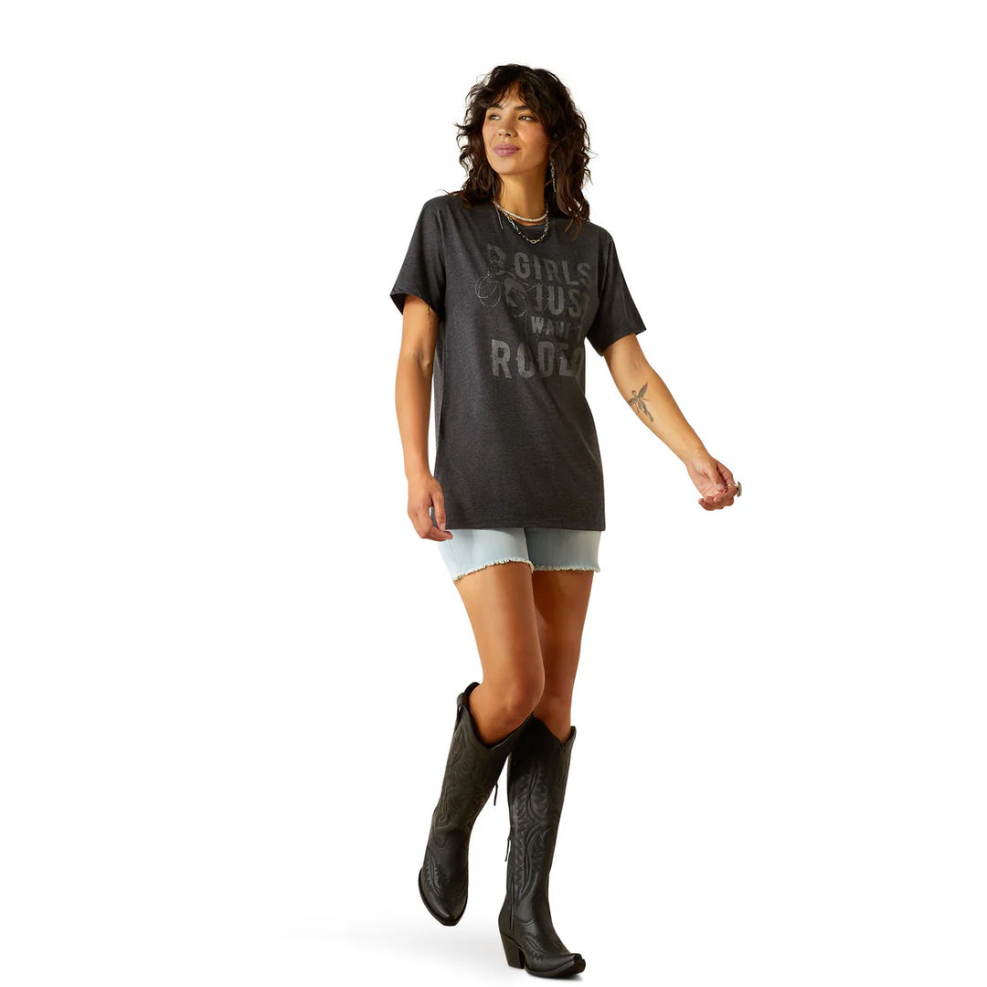 Ariat - Womens Rodeo Girls T-Shirt