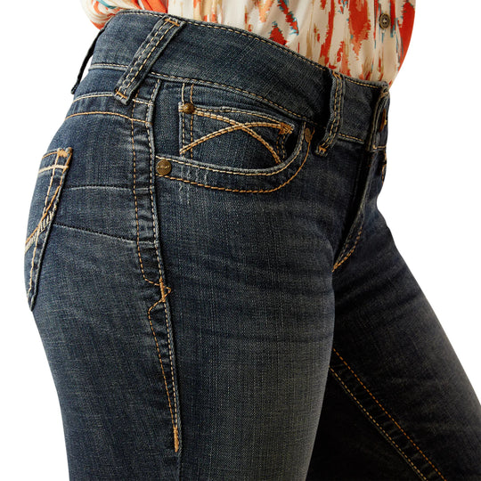 Ariat - Womens Mid Rise Lilla Boot Cut Jean