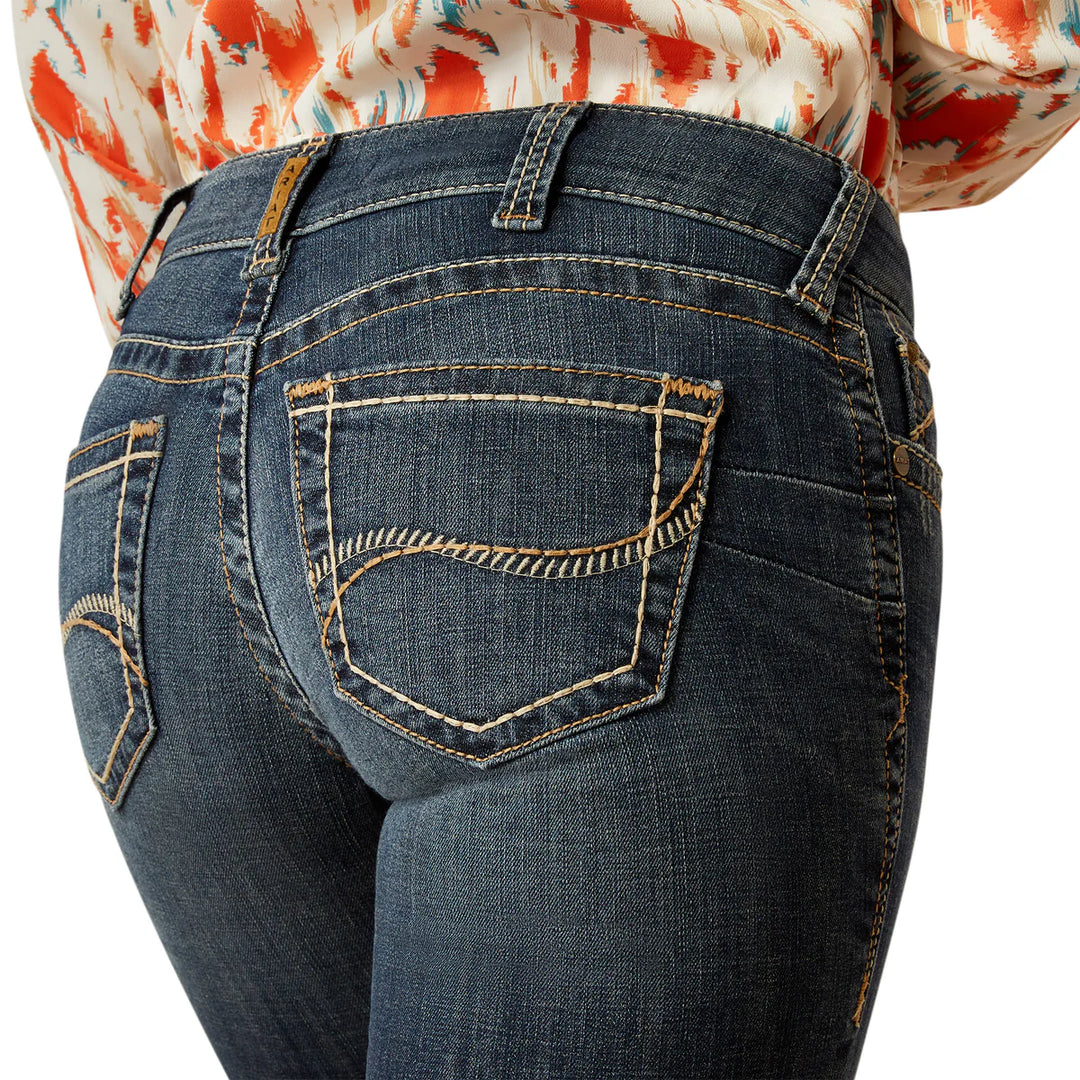 Ariat - Womens Mid Rise Lilla Boot Cut Jean