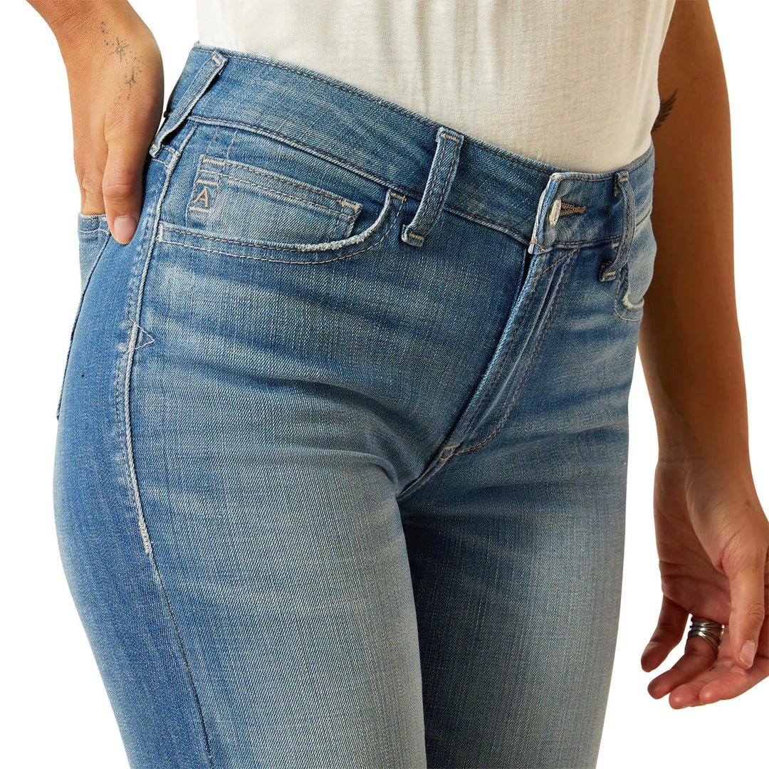 Ariat - Womens Elaina High Rise Slim Trouser Jean