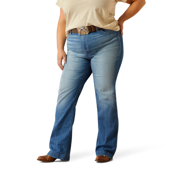 Ariat - Womens Elaina High Rise Slim Trouser Jean