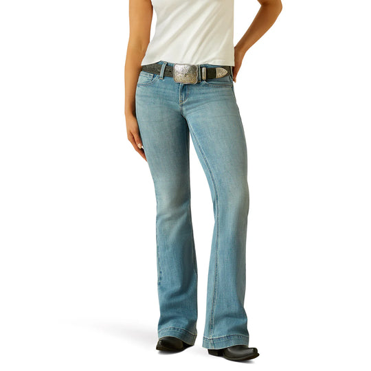Ariat - Womens Mid Rise Zoe Trouser Jean