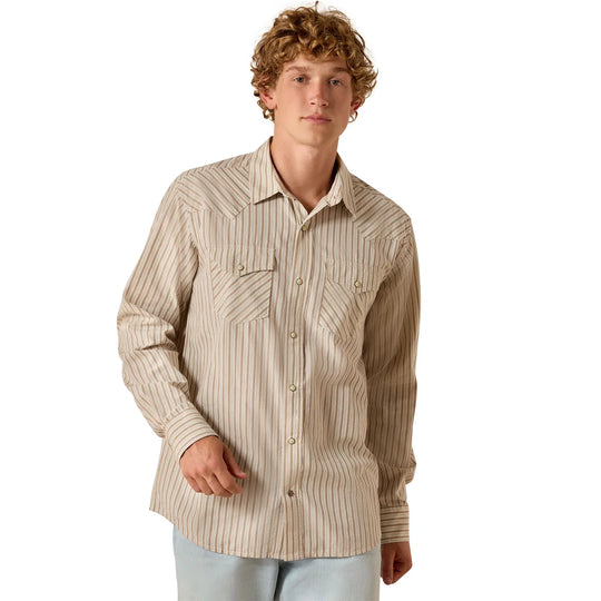 Ariat - Men's Retro Hesper Sandshell Fitted Snap Shirt