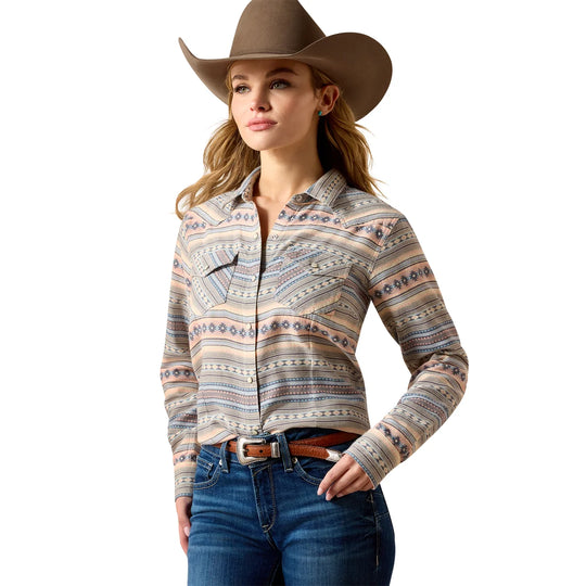 Ariat - Womens Arizona Southwest Snap Arena Shirt