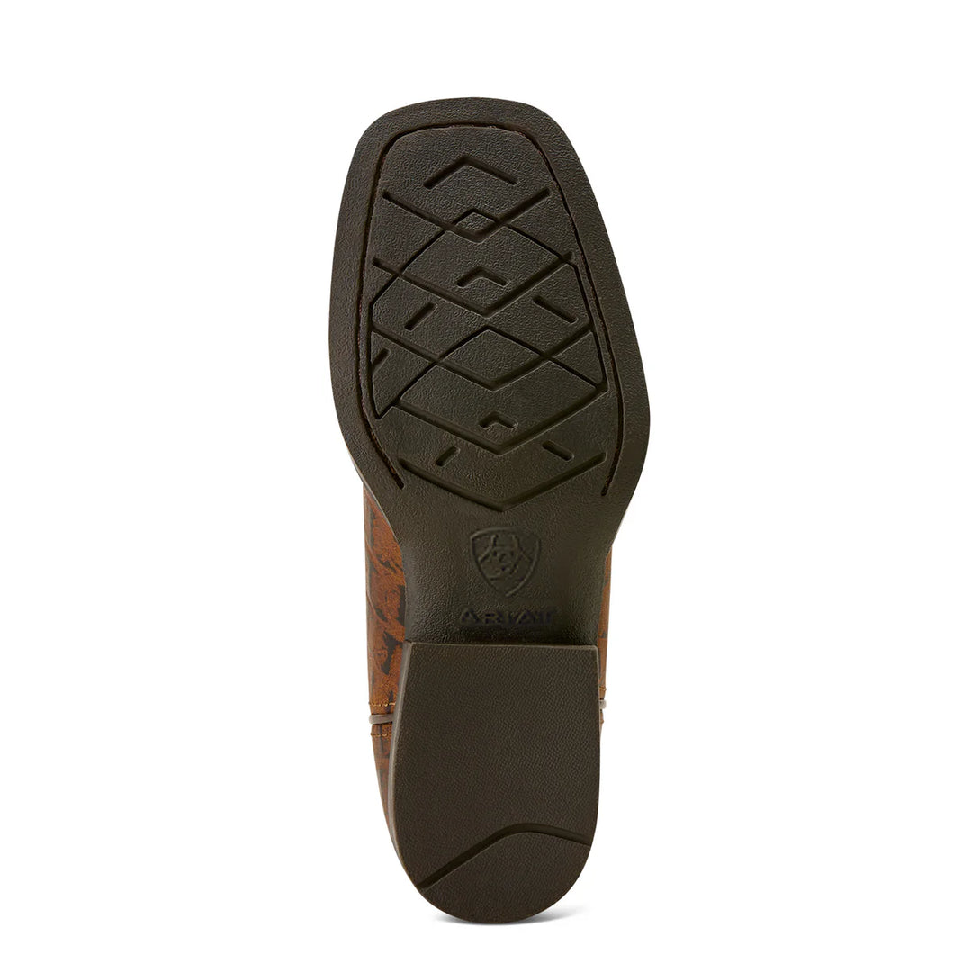 Ariat - Kids' Knox Crocodile Wide Square Toe Western Boot