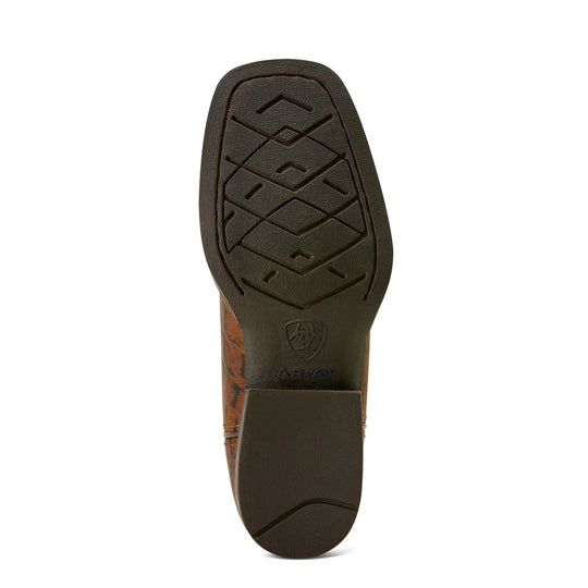 Ariat - Kids' Knox Crocodile Wide Square Toe Western Boot