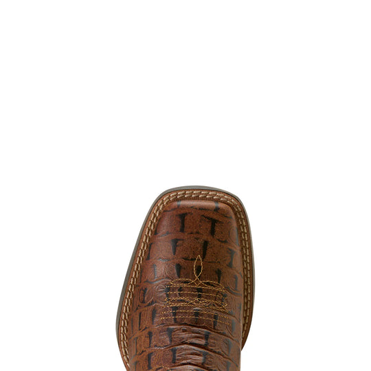 Ariat - Kids' Knox Crocodile Wide Square Toe Western Boot