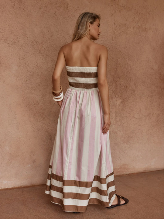 Buffalo Belle - Womens Nea Spliced Strapless Dress