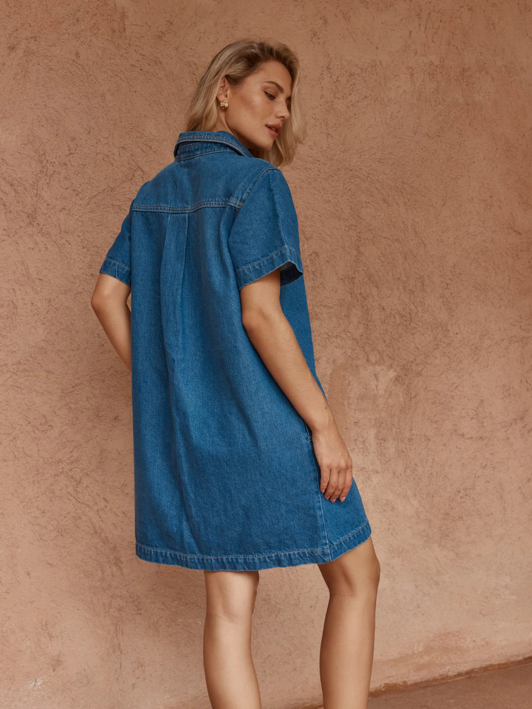 Buffalo Belle - Womens Pepe Wave Denim Dress