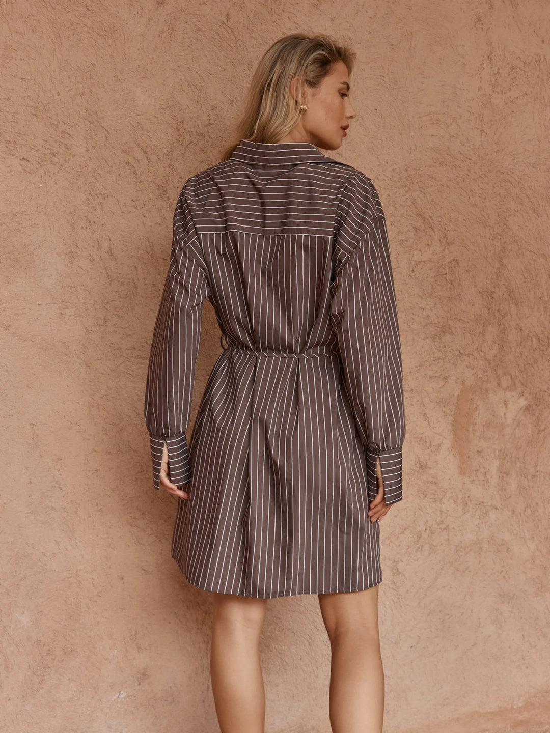 Buffalo Belle - Womens Mel Stripe Shirt Dress