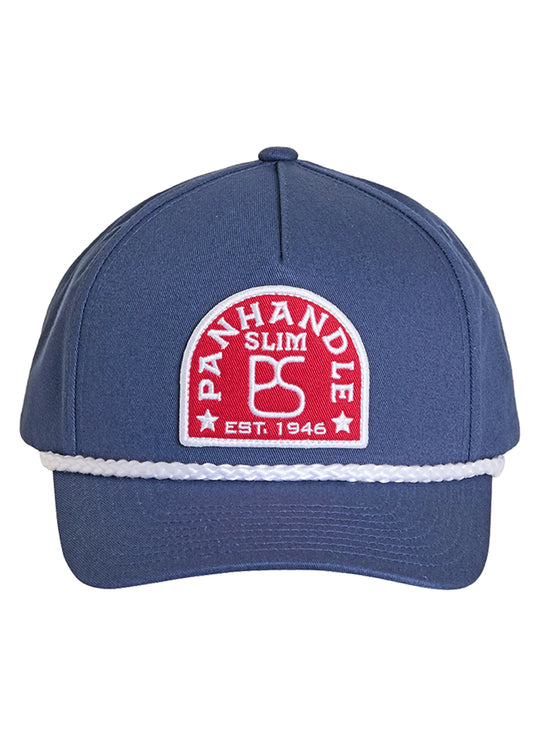 Panhandle Slim - Navy 46' Embroidered Patch Cap