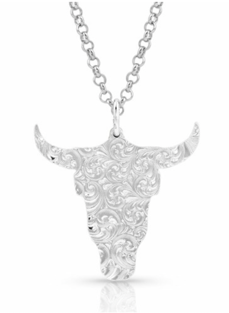 Montana Silversmith - Sedona Skull Necklace