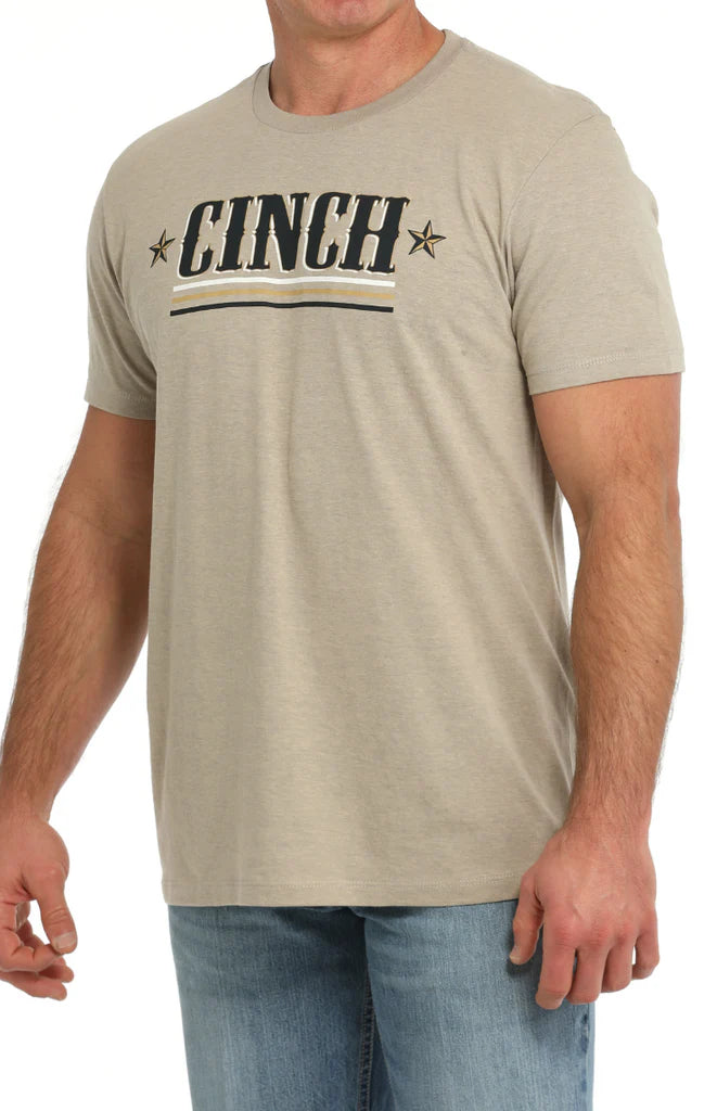 Cinch - Mens Cream Texas Star Tee