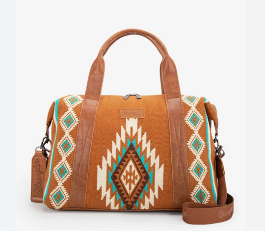 Wrangler - Maya Aztec Tan Duffle Bag