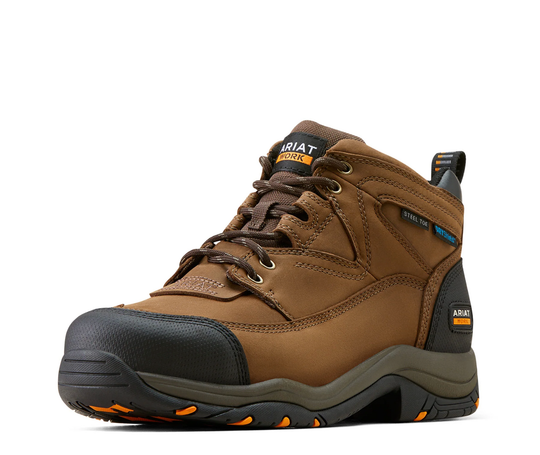 Mens - Ariat DuraTerrain H20 Waterproof Steel Toe Boot