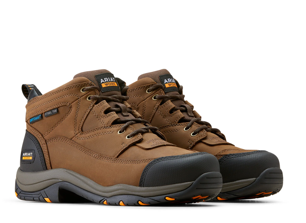 Mens - Ariat DuraTerrain H20 Waterproof Steel Toe Boot