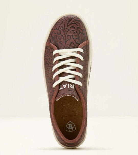 Ariat - Womens Floral Emboss Skylar Shoes