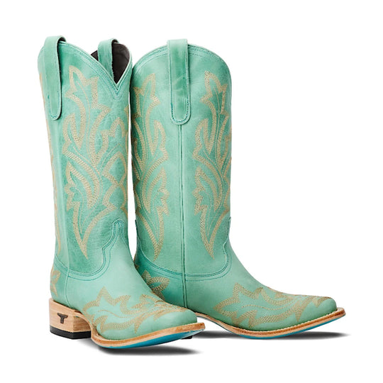 Lane Boots - Saratoga Square Toe Taos Turquoise