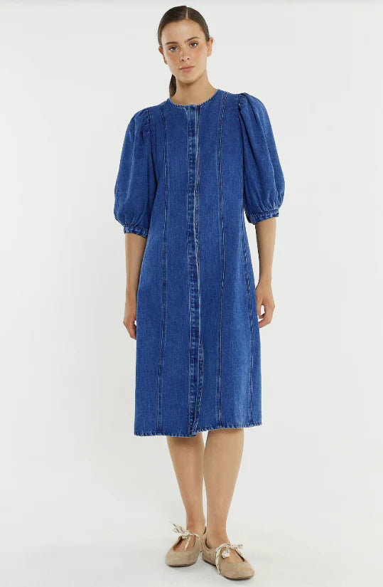 Buffalo Belle - Women's Elijah Midi Denim Dress