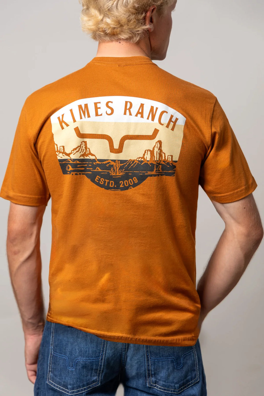 Kimes Ranch - Mens Southwestern Clay Tee