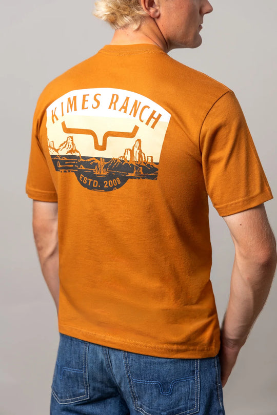 Kimes Ranch - Mens Southwestern Clay Tee