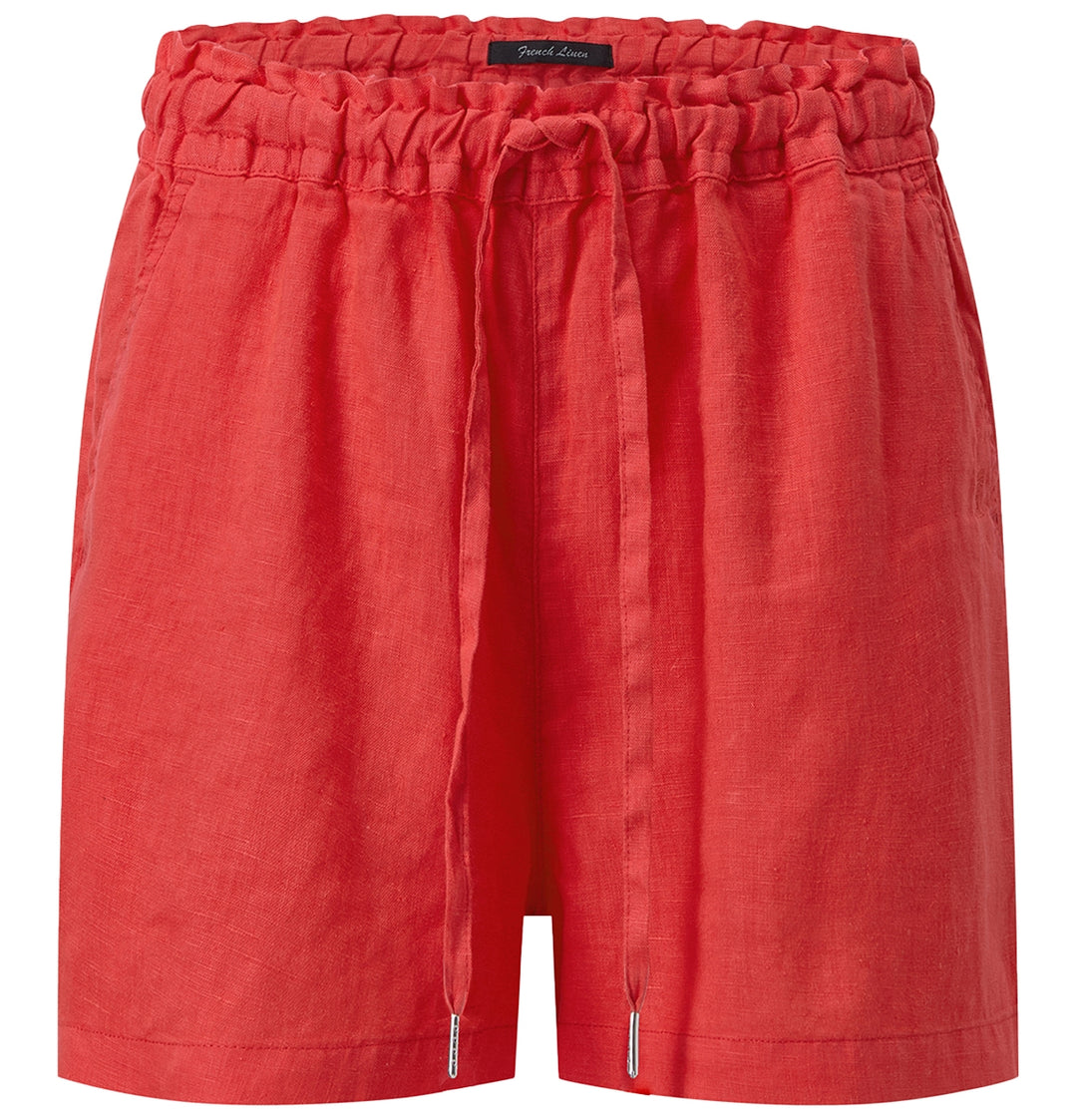 Ritemate - Womens Linen Olivia Hibiscus Linen Shorts