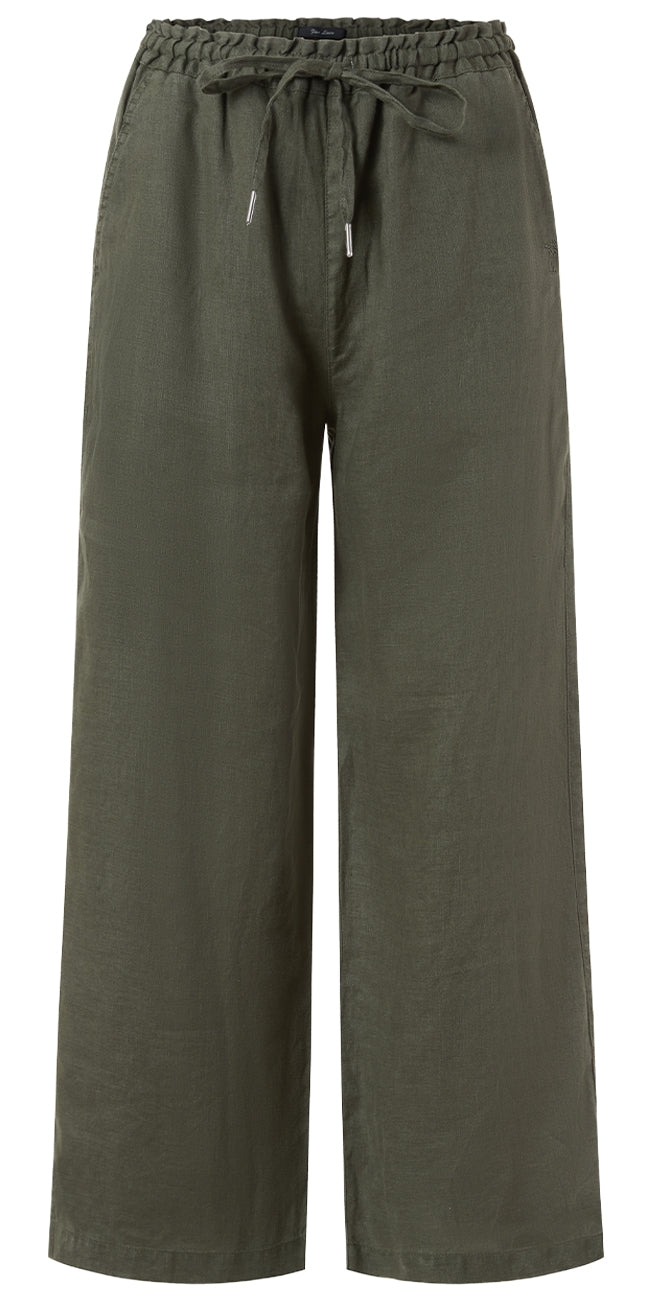 Ritemate - Womens Linen Evelyn Olive Linen Pants